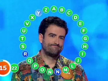 Rafa se planta con 22 aciertos en ‘El Rosco’ y Orestes intenta salvarse con las letras que le “bailotean” Rafa se planta con 22 aciertos en ‘El Rosco’ y Orestes intenta salvarse con las letras que le “bailotean”