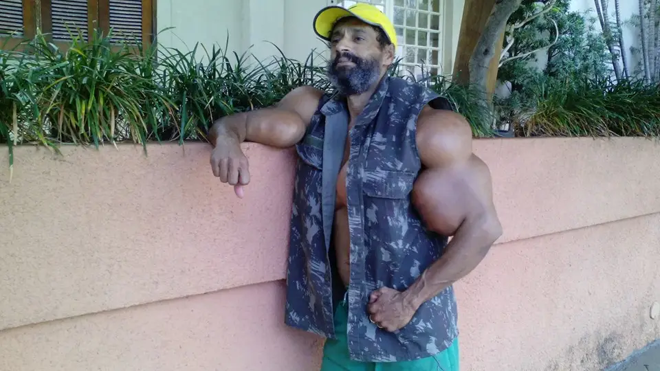 Valdir Segato, el 'Hulk brasileño', en una imagen de archivo Valdir Segato, el 'Hulk brasileño', en una imagen de archivo
