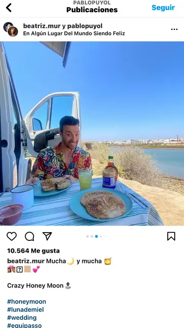 Instagram Pablo Puyol y Beatriz Mur Instagram Pablo Puyol y Beatriz Mur