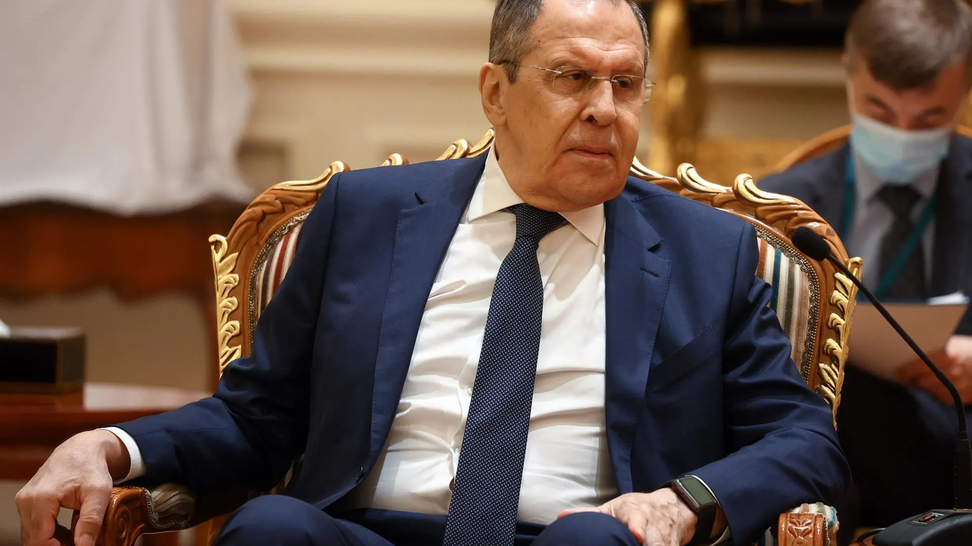 El ministro de Asuntos Exteriores de Rusia, Serguéi Lavrov El ministro de Asuntos Exteriores de Rusia, Serguéi Lavrov