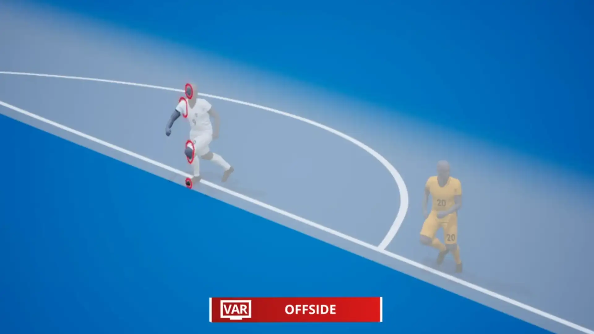 As&iacute; funciona el fuera de juego semiautom&aacute;tico 