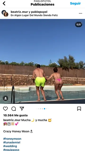 Instagram Pablo Puyol y Beatriz Mur Instagram Pablo Puyol y Beatriz Mur