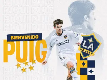 Riqui Puig ficha por Los Ángeles Galaxy Riqui Puig ficha por Los Ángeles Galaxy