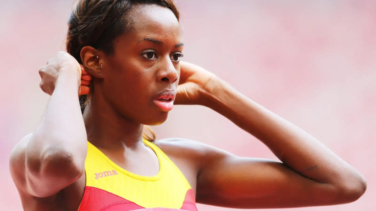 Aauri Bokesa, atleta española de 400 metros Aauri Bokesa, atleta española de 400 metros