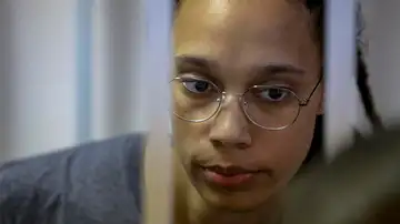 La jugadora estadounidense Brittney Griner, durante el juicio La jugadora estadounidense Brittney Griner, durante el juicio