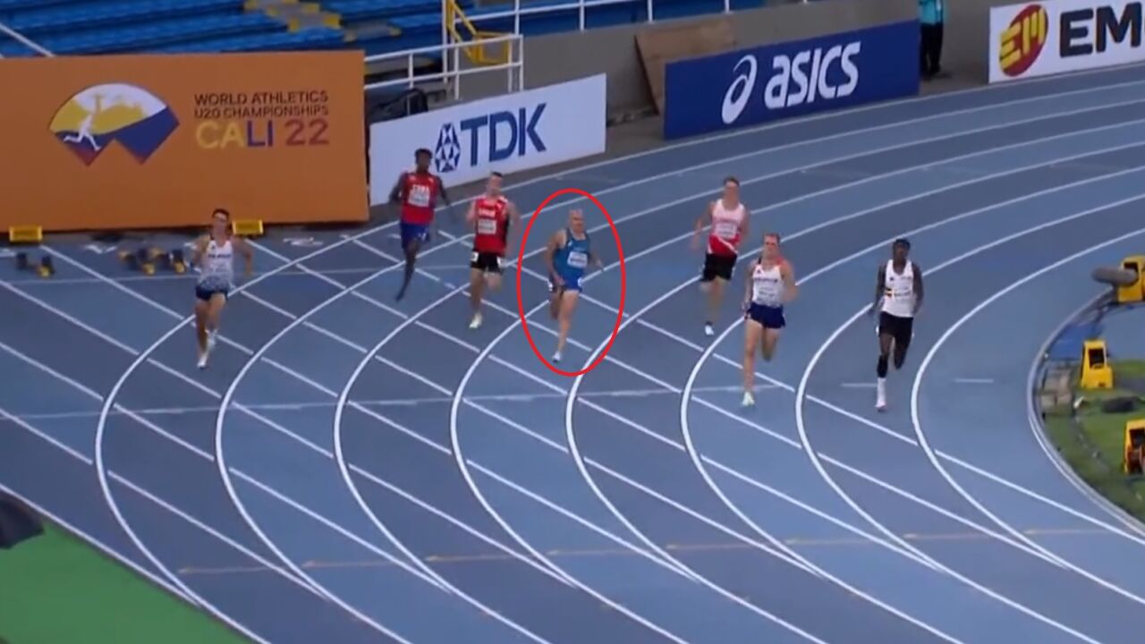 Se le sale el pene en plena carrera y acaba último en el Mundial sub-20 ...