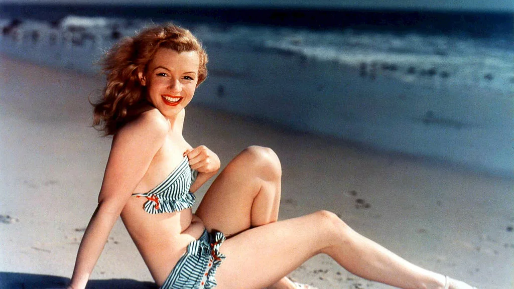 Marilyn Monroe, en una de sus fotos m&aacute;s m&iacute;ticas en la &eacute;poca de los a&ntilde;os 40