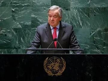 El secretario general de la ONU, António Guterres El secretario general de la ONU, António Guterres