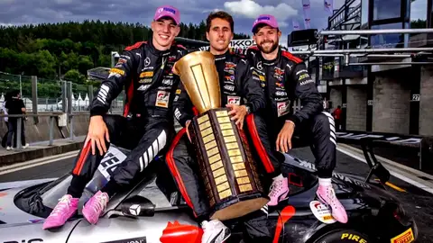 Dani Juncadella tras ganas en Spa Dani Juncadella tras ganas en Spa