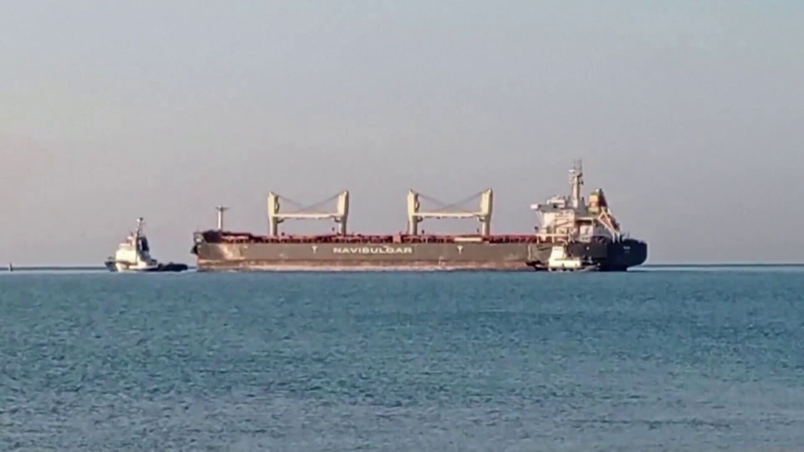 Se retrasa la llegada a Líbano del primer barco con grano que salió del puerto ucraniano de Odesa
