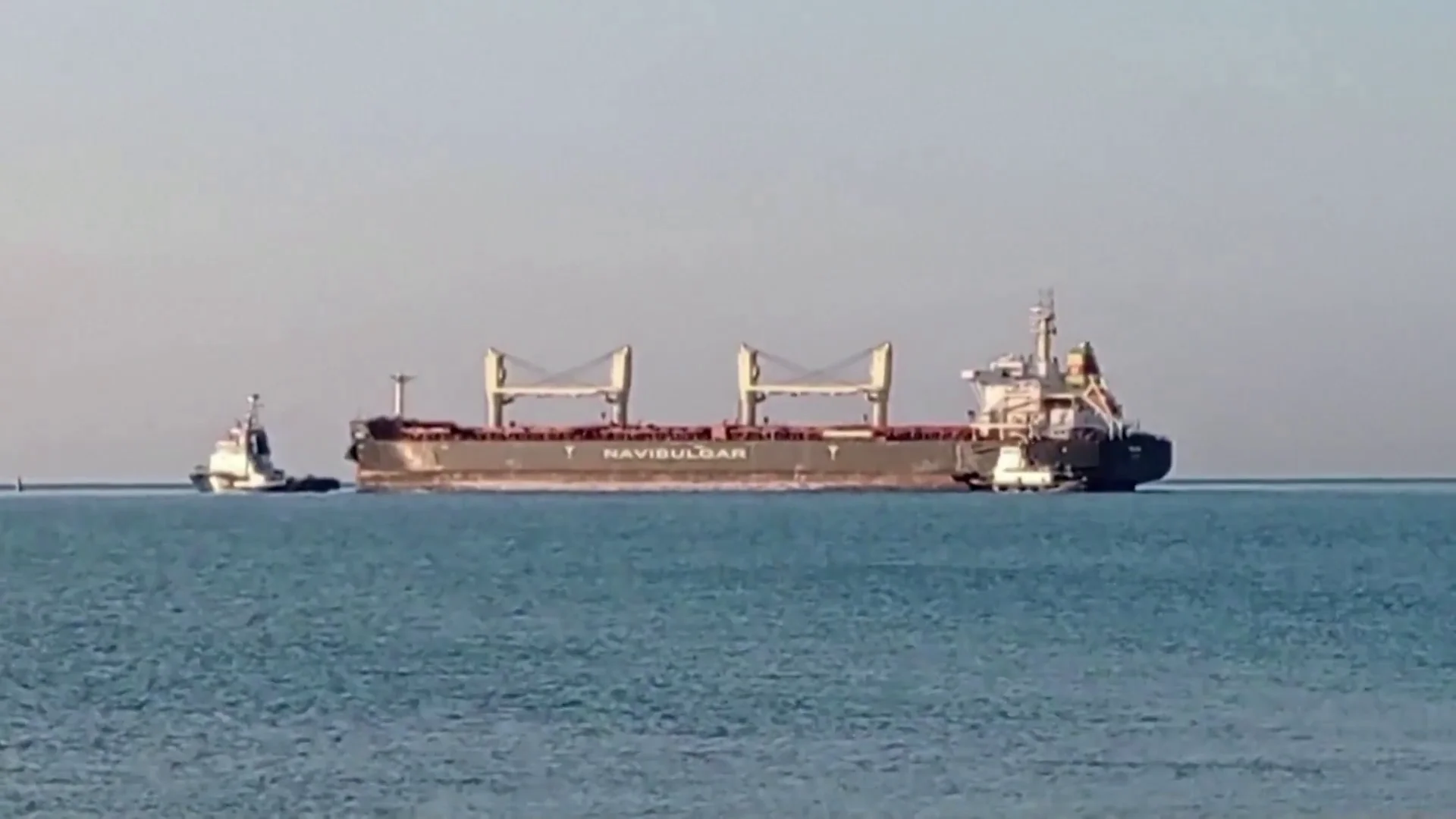 Barco con cereales desde Ucrania Barco con cereales desde Ucrania