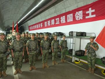 Militares del Ejército de China