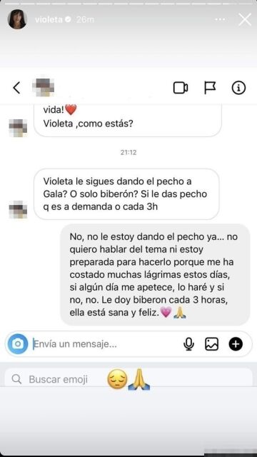 Instagram Violeta Mangriñán