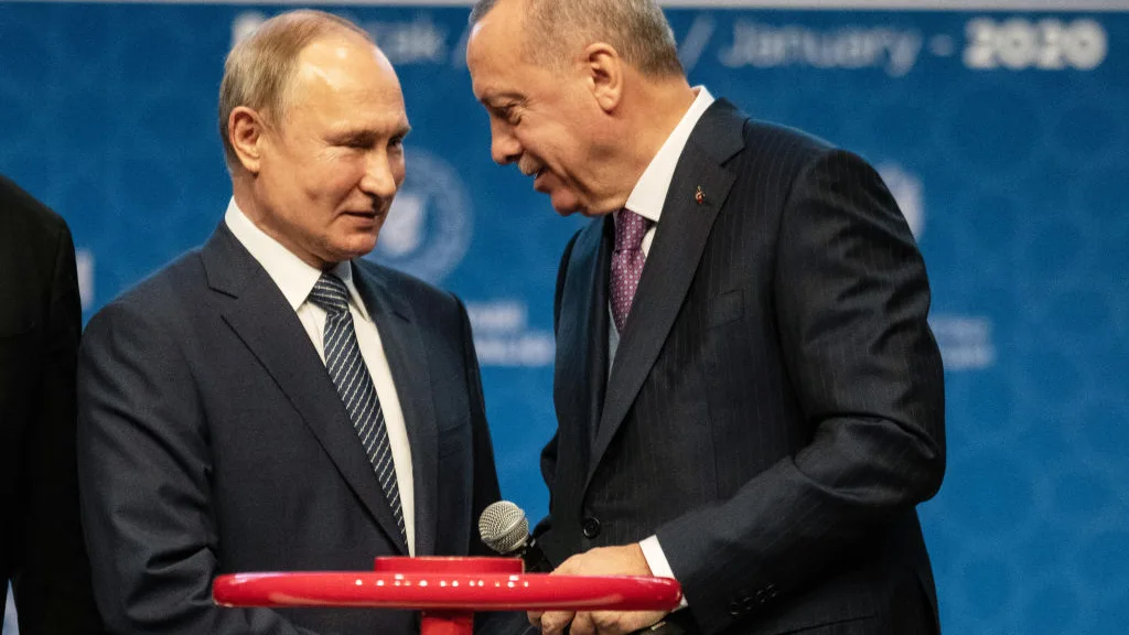 Putin y Erdogan, presidentes de Rusia y Turquía Putin y Erdogan, presidentes de Rusia y Turquía