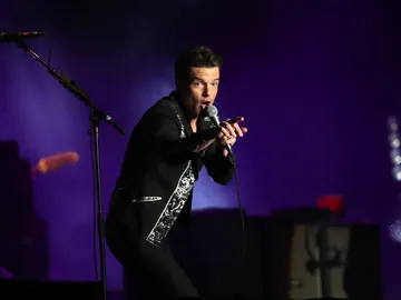 El vocalista de The Killers, Brandon Flowers El vocalista de The Killers, Brandon Flowers