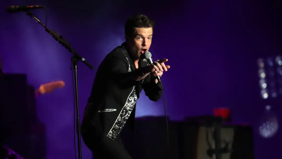 El vocalista de The Killers, Brandon Flowers El vocalista de The Killers, Brandon Flowers
