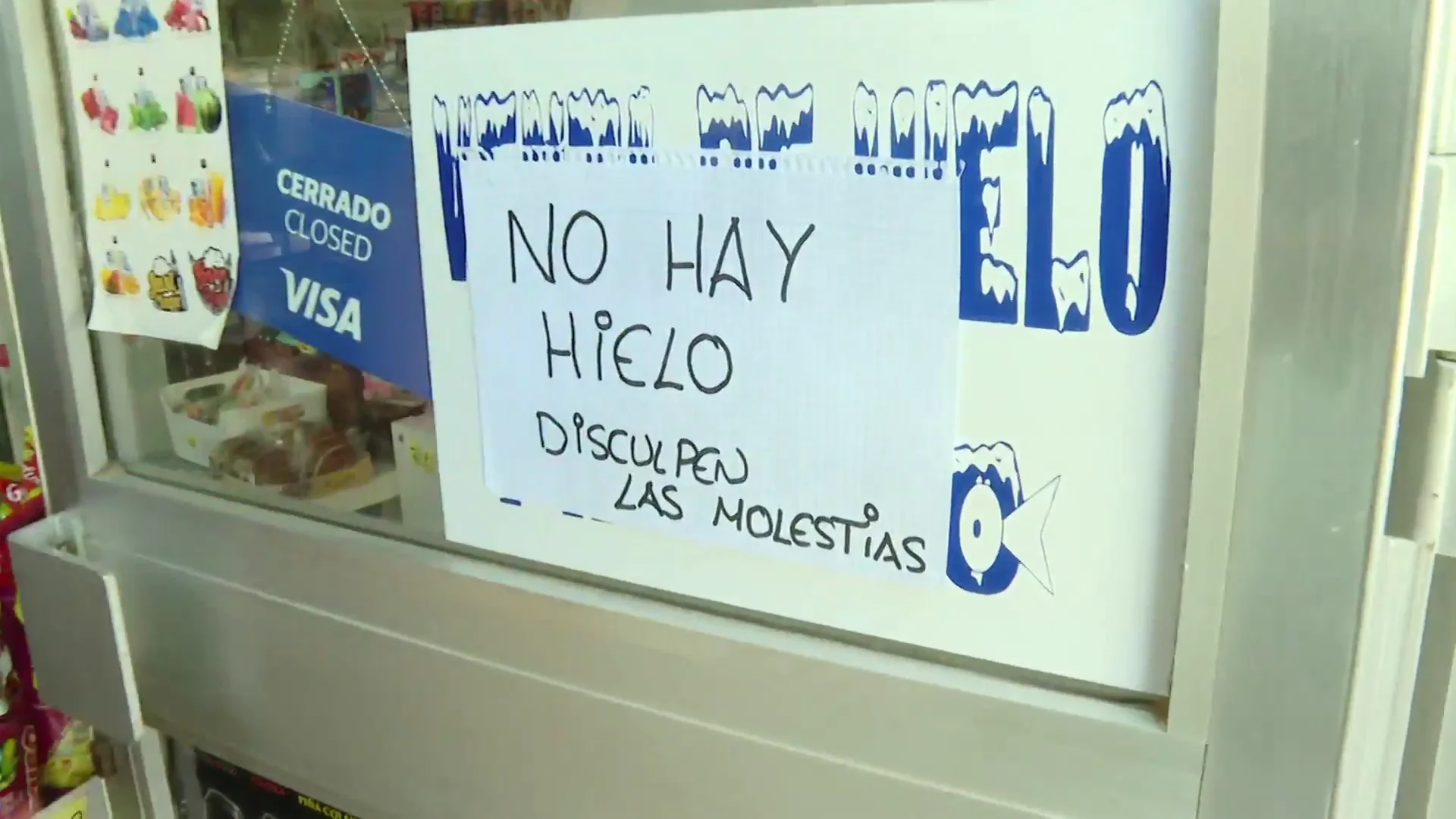 Desabastecimiento de hielo