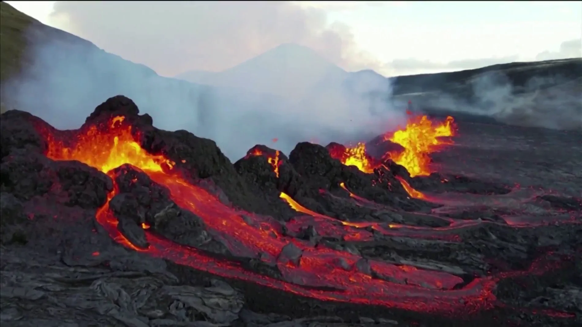 Erupción en Islandia
