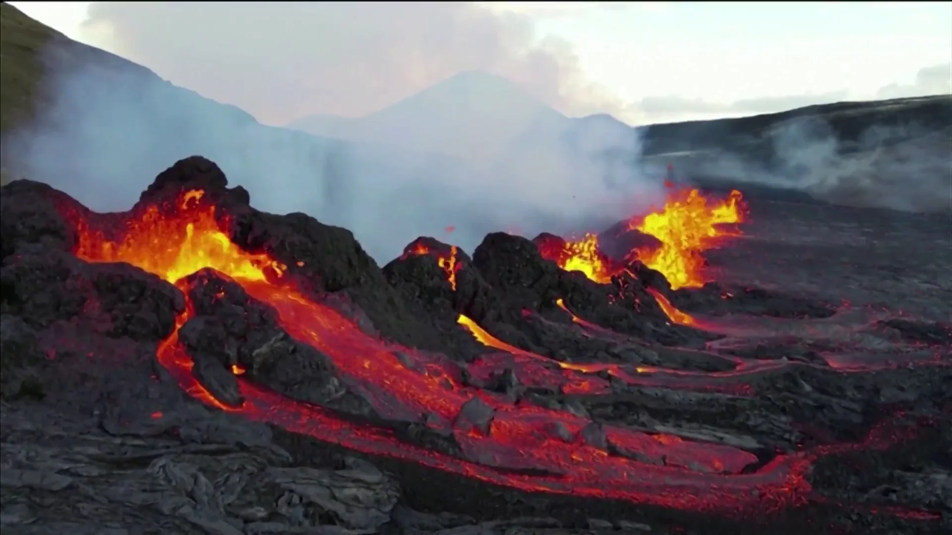 Erupción en Islandia Erupción en Islandia