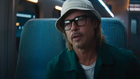 Brad Pitt en 'Bullet train' Brad Pitt en 'Bullet train'
