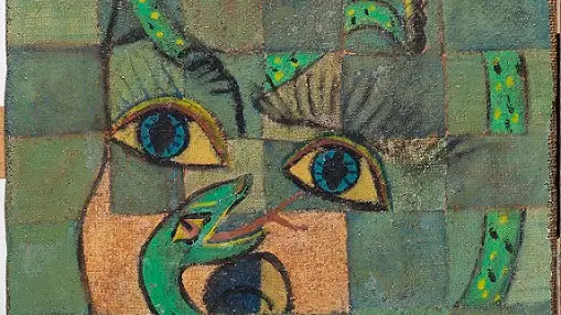 Sale a la luz en Italia pintura de Picasso representando a Hitler Sale a la luz en Italia pintura de Picasso representando a Hitler