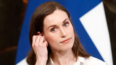 La primera ministra de Finlandia, Sanna Marin La primera ministra de Finlandia, Sanna Marin