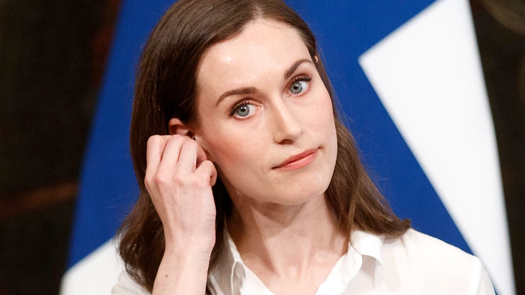 La primera ministra de Finlandia, Sanna Marin La primera ministra de Finlandia, Sanna Marin