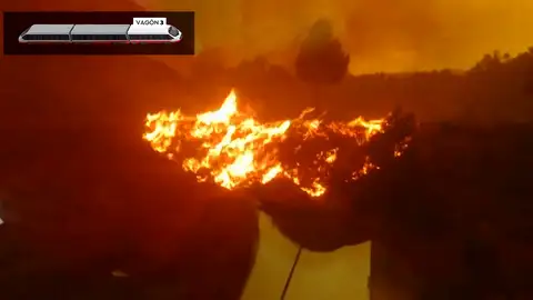 Imagen desde el tren de Bejís Imagen desde el tren de Bejís