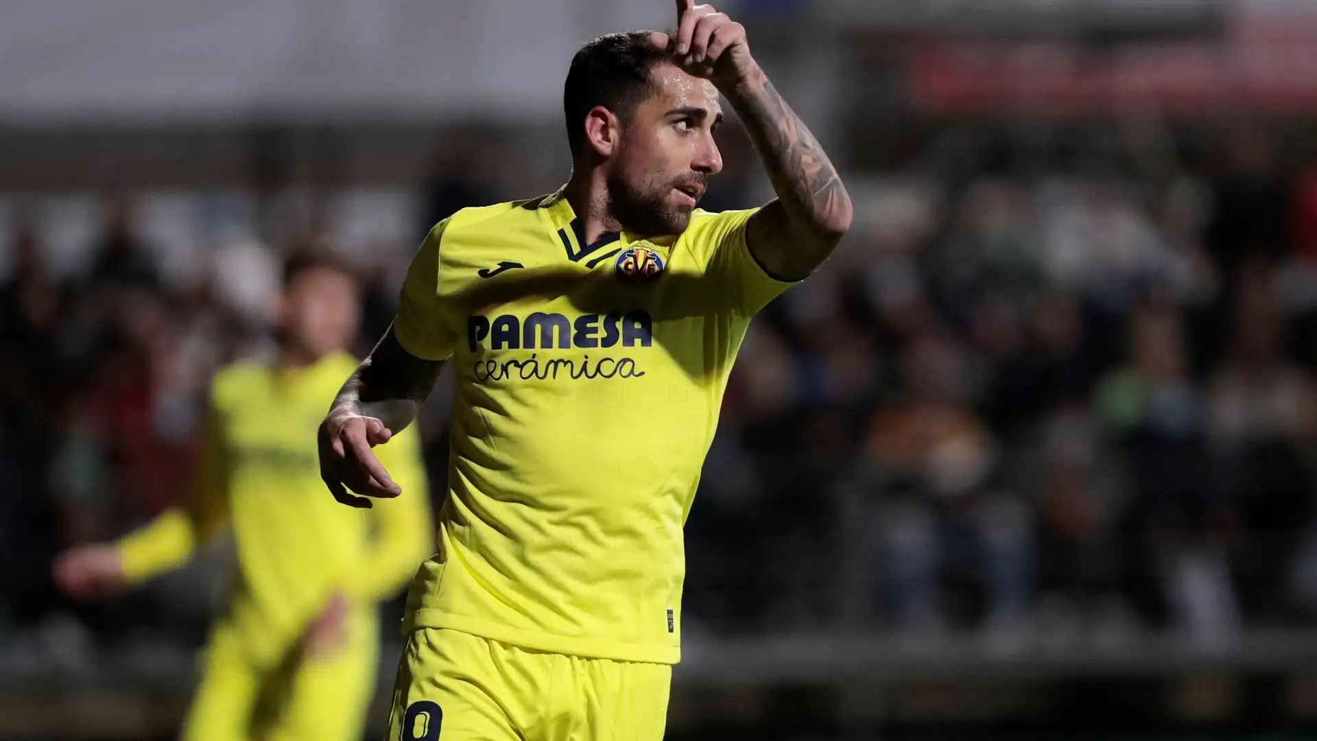 Paco Alcácer en un partido con el Villarreal Paco Alcácer en un partido con el Villarreal