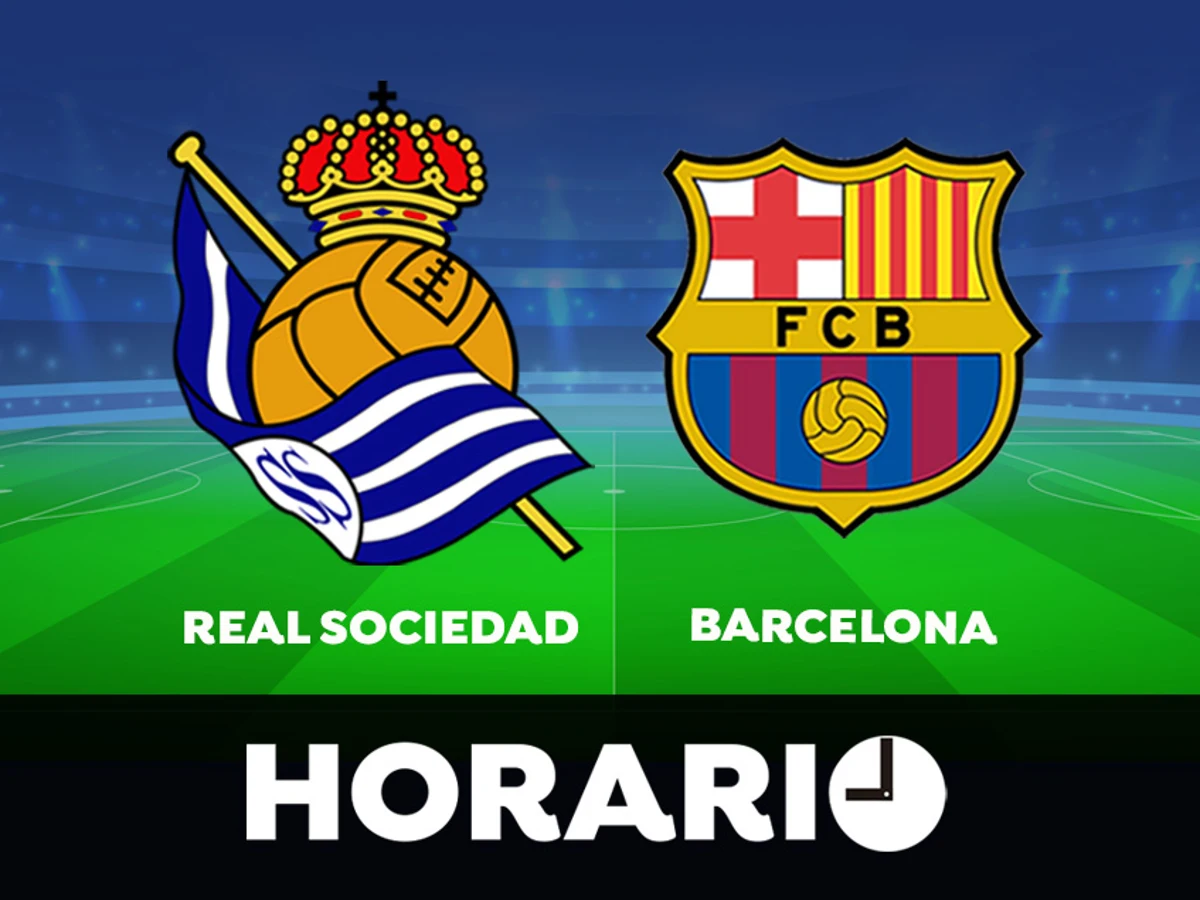 Real Sociedad - Barcelona: Horario y dónde ver el partido de hoy de La