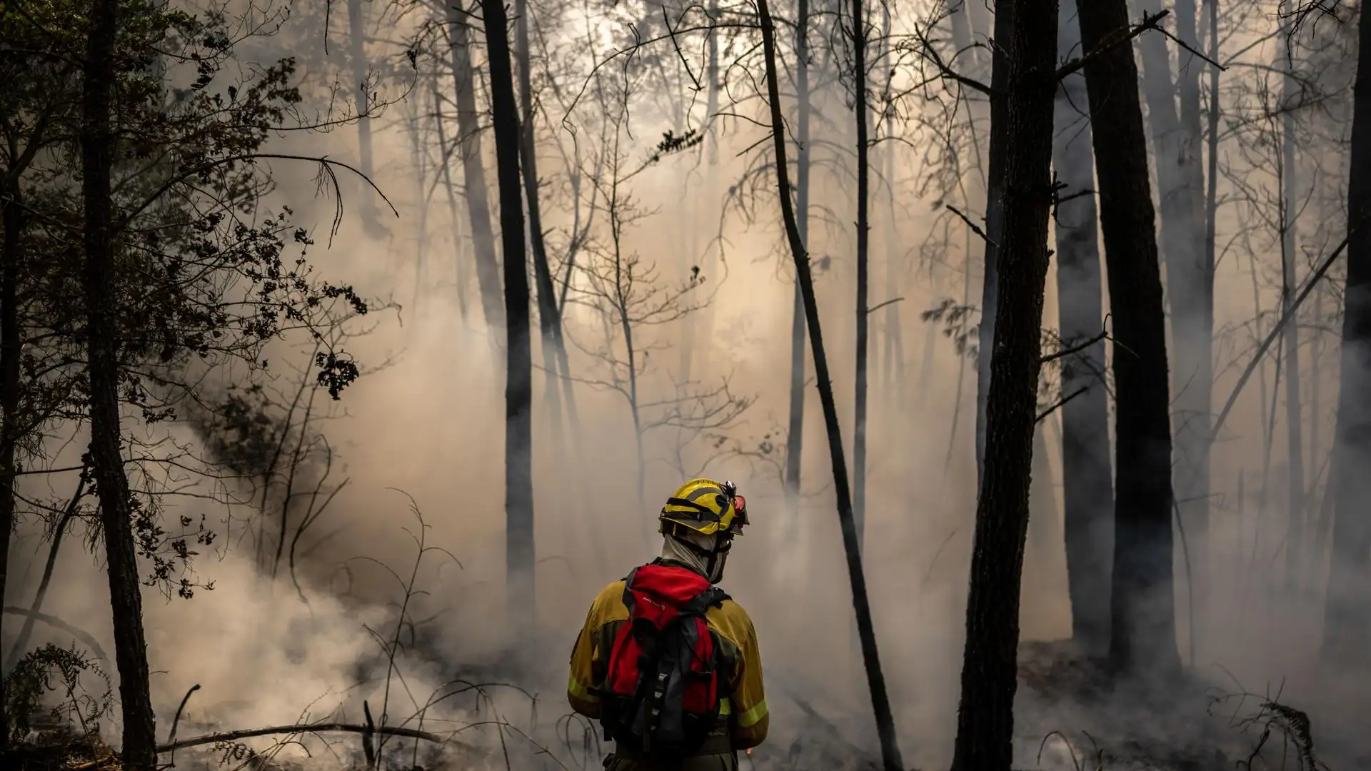 Incendio en O Irixo (Ourense)