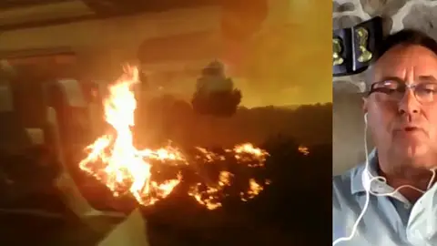 Rafael Escudero, portavoz del sindicato ferroviario Rafael Escudero, portavoz del sindicato ferroviario