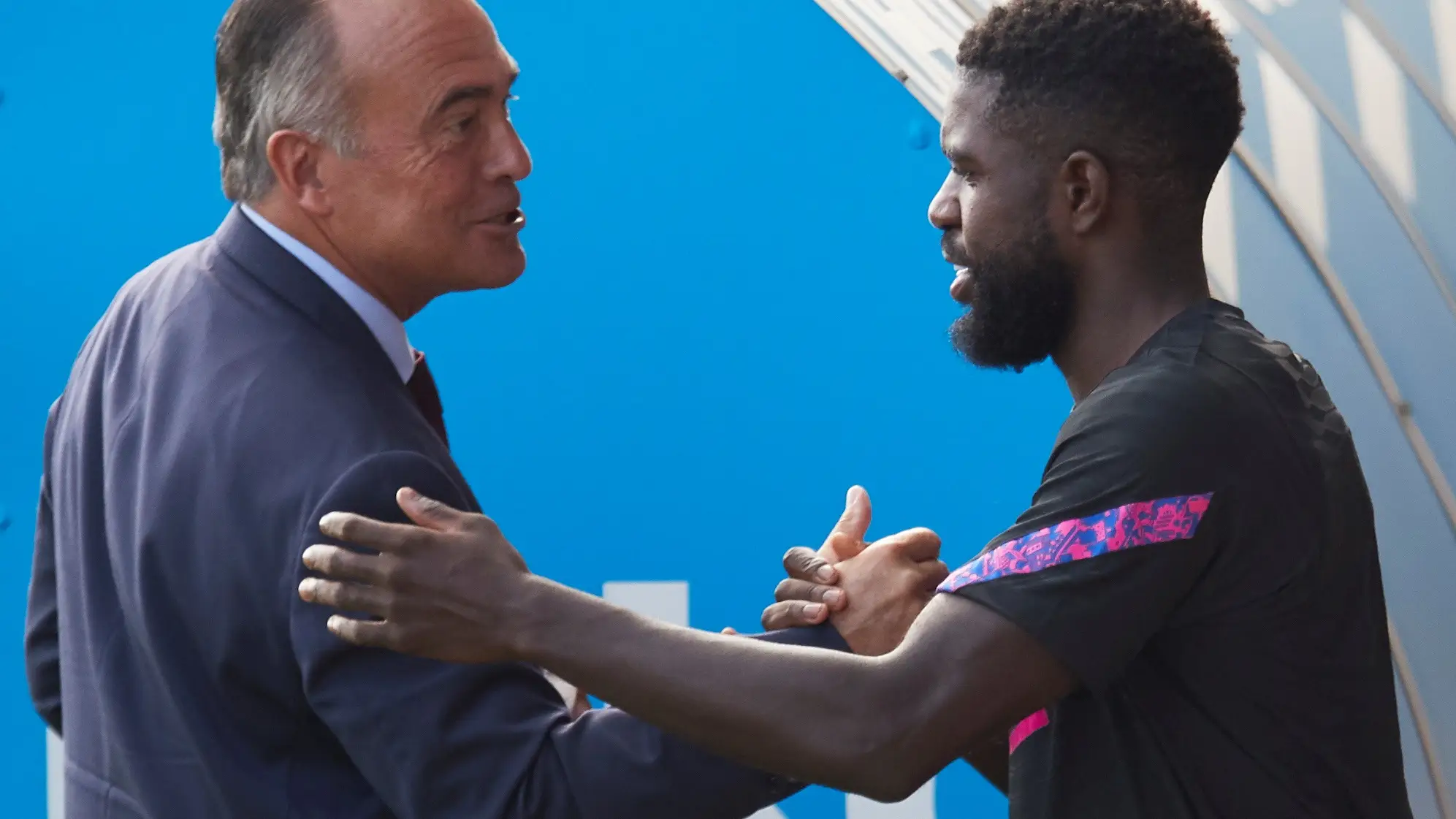 Samuel Umtiti en una imagen de archivo.
