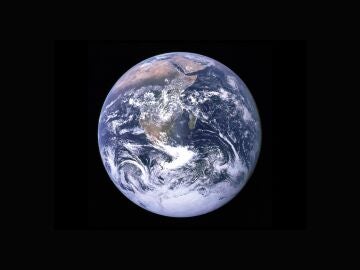 Imagen del planeta Tierra vía satélite