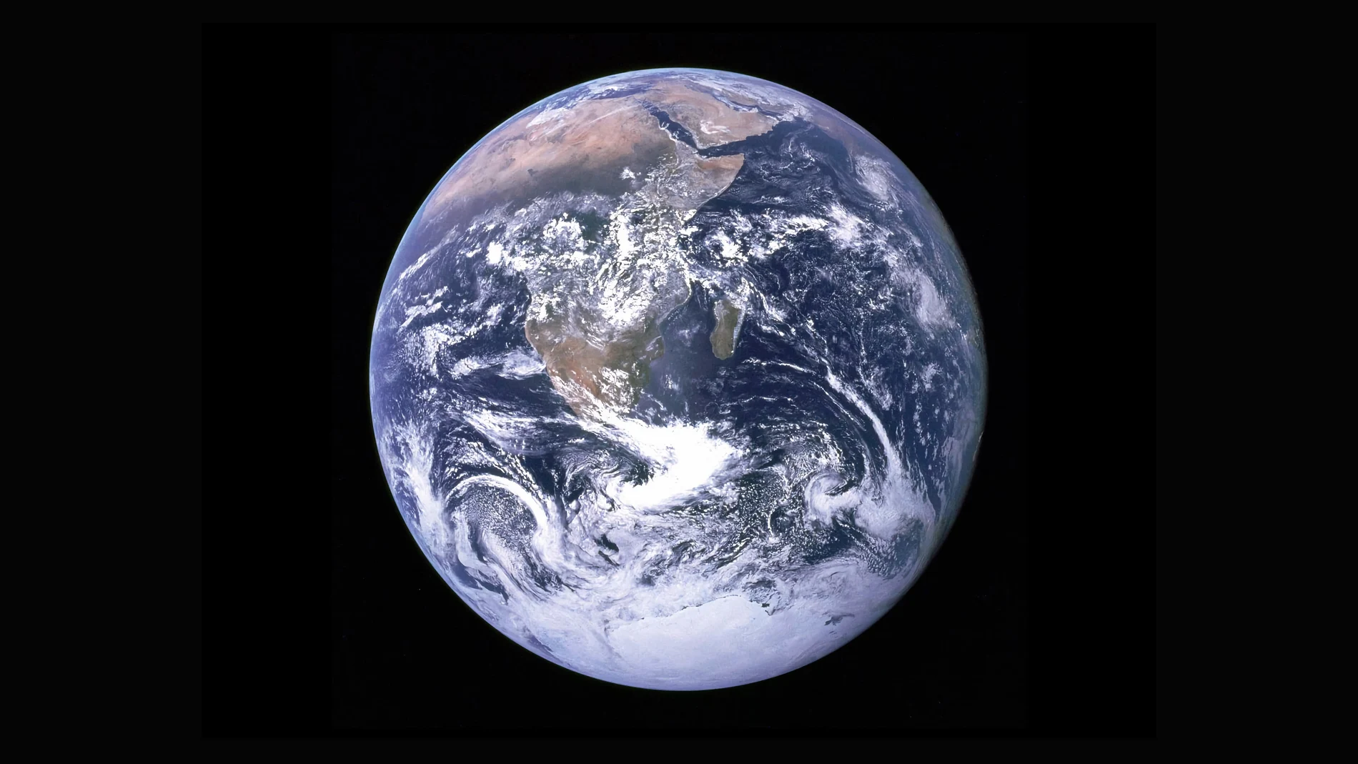 Imagen del planeta Tierra vía satélite