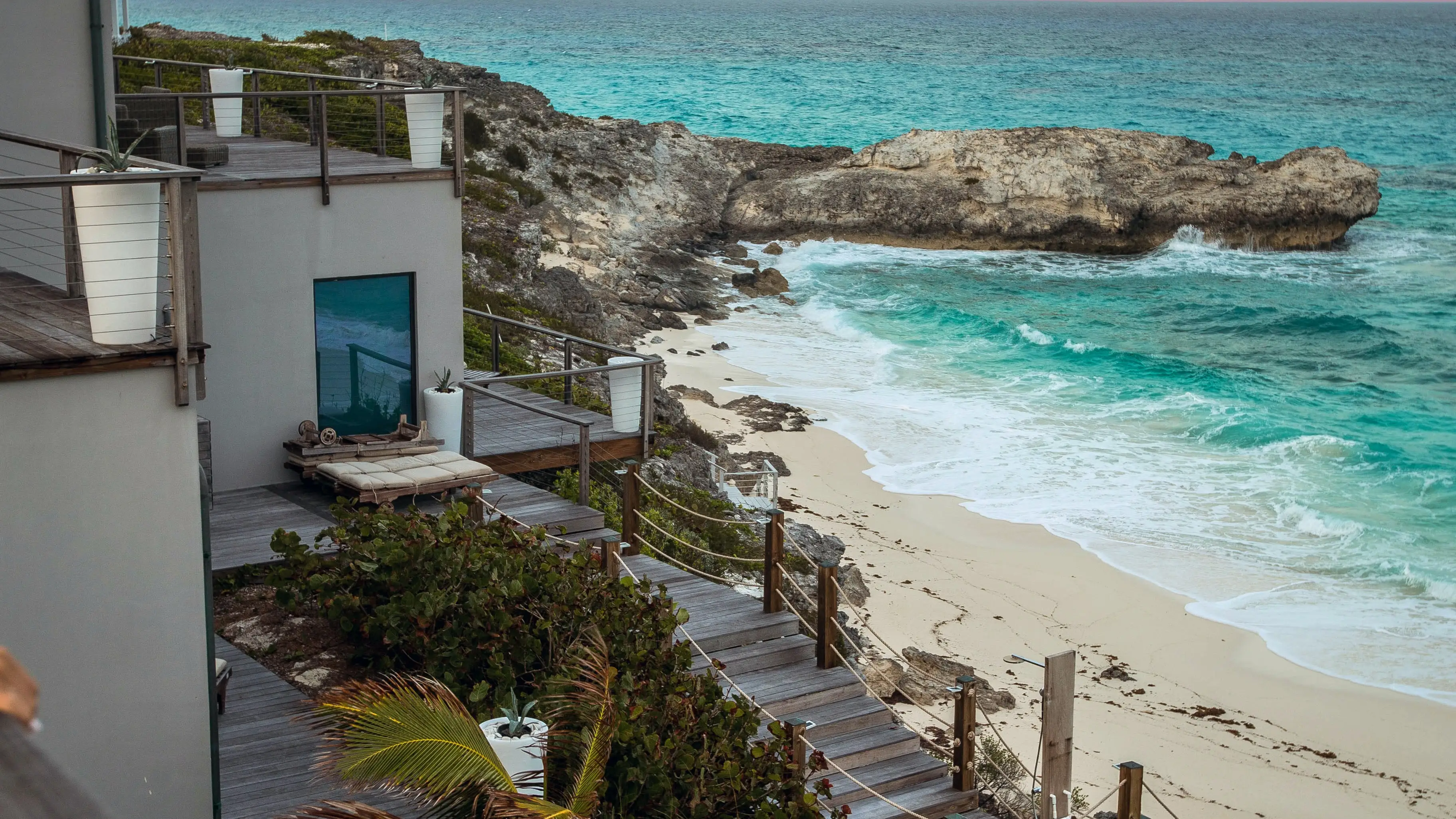 Imagen de una casa en la playa