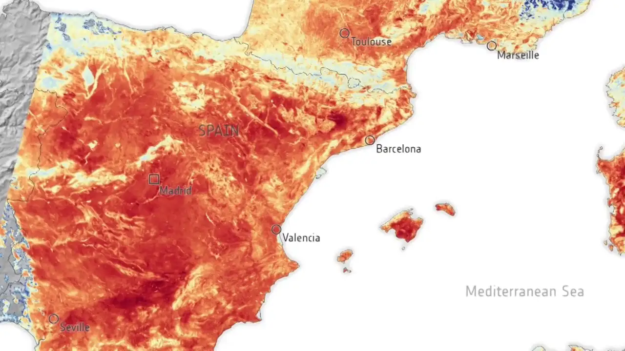 Calor extremo en Europa Calor extremo en Europa