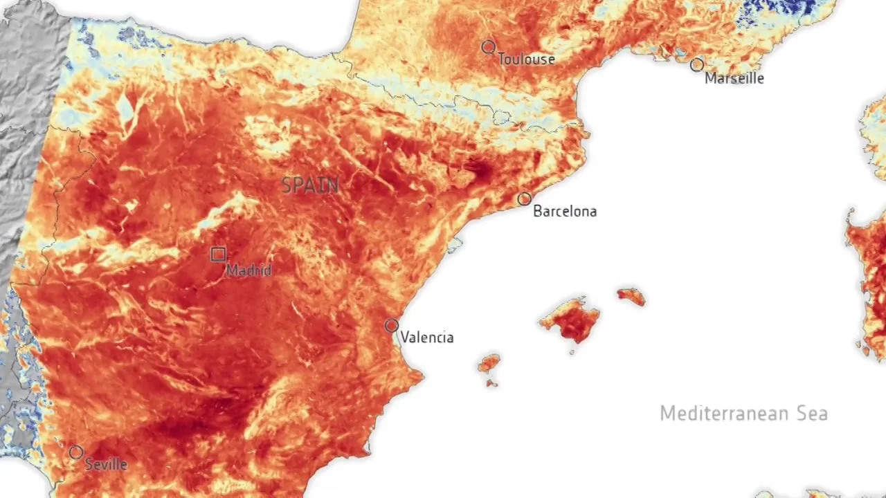 Calor extremo en Europa Calor extremo en Europa