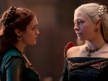 Emma D'Arcy y Olivia Cooke en 'La Casa del Dragón' Emma D'Arcy y Olivia Cooke en 'La Casa del Dragón'