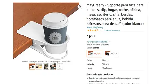 Pinza para taza Pinza para taza