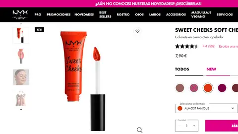 Ruborizante rojo Ruborizante rojo