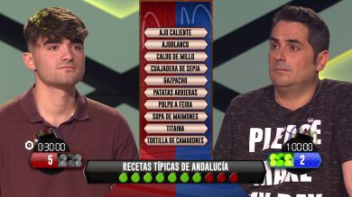Las recetas típicas de Andalucía dan la victoria a los ‘Sindulfos’ en una ajustada fase estratégica