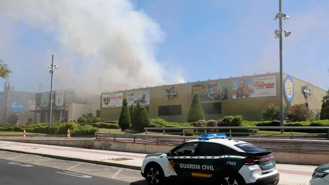 Incendio en Centro Comercial Heron City de Las Rozas Incendio en Centro Comercial Heron City de Las Rozas