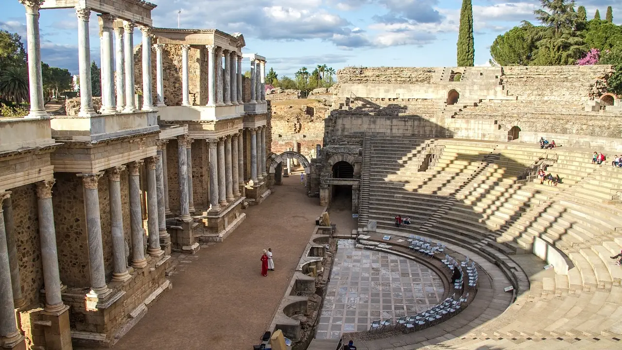 Teatro romano de Mérida Teatro romano de Mérida