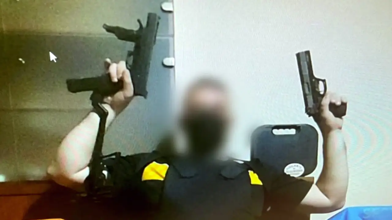 Imagen del pistolero de Tarragona que dispar&oacute; a sus jefes