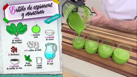 Karlos Arguiñano nos da las claves para hacer un batido muy necesario para el verano Karlos Arguiñano nos da las claves para hacer un batido muy necesario para el verano