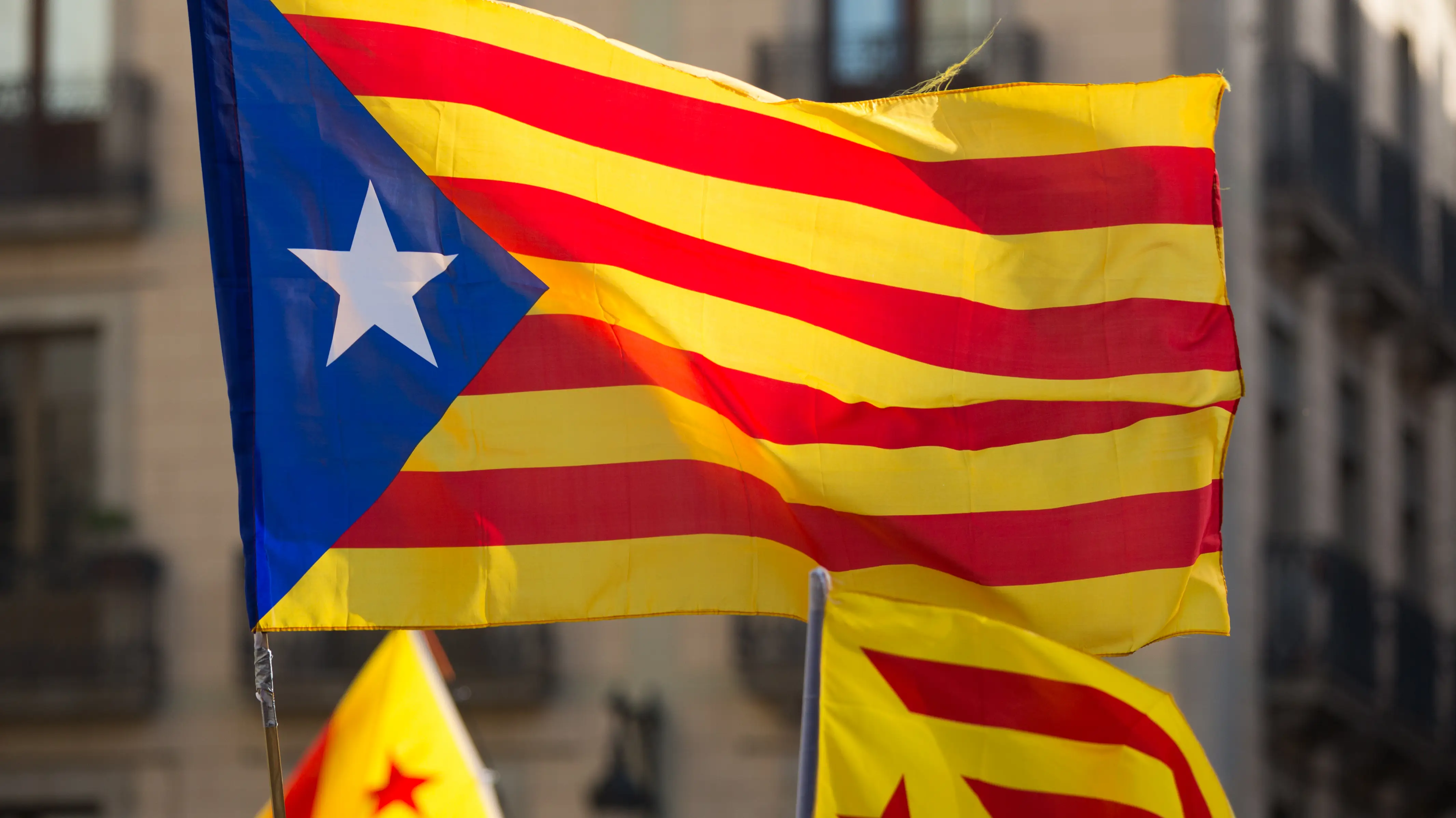 Una bandera estelada Una bandera estelada