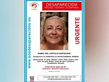 Desaparecida en Madrid. Desaparecida en Madrid.