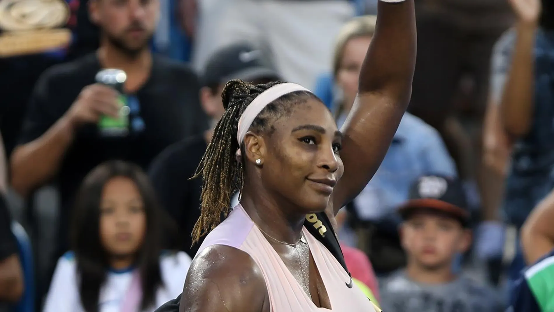 Serena Williams, en el Masters 1.000 de Cincinnati