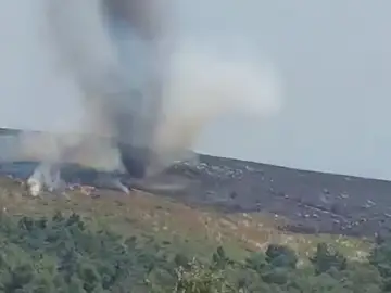 Tornado de fuego en los incendios de Portugal Tornado de fuego en los incendios de Portugal